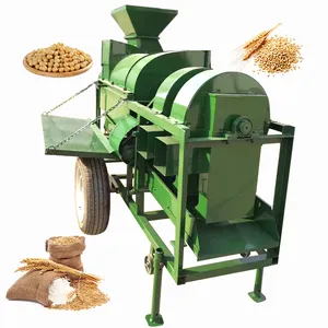 Multifunction Rice Thresher Machine Grain Paddy Soybean Threshing Machine