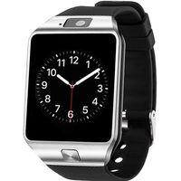 Jam Alarm Pintar DZ09 Layar Sentuh TFT Termometer Slot SIM Kompas Jawab Panggilan Kalender Tahan Air IP65 4 Hari