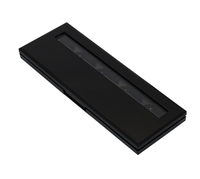 Palette de fards à paupières 5 couleurs noir mat avec miroir |   Boîte de rangement cosmétique de 27 mm pour emballage de maquillage