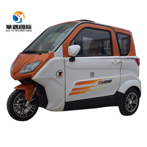 Electric Tricycle Closed 48 V <b>2</b> Seats 30-50 Km H <b>Passenger</b> Use - Product Image 4