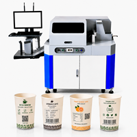Imprimante automatique pour bols de nouilles, machine d'impression numérique à jet d'encre pour l'industrie de la fabrication d'emballages alimentaires