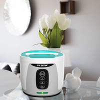 Nettoyeur à ultrasons professionnel GT-U4 50W 40kHz en acier inoxydable SUS304 pour bijoux, 1300ml, pour usage domestique