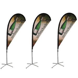 Drapeau de plage en forme de goutte d'eau publicitaire, promotion extérieure - Product Image 1