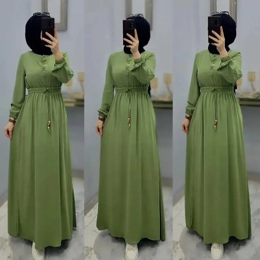 Großhandel Neueste Designs Robe Modest Muslim Kleid Für Frauen Elegant Trendy islamische Kleidung Kleid