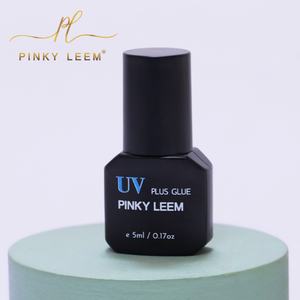Pinky leem Wholesale 5ml <b>Uv</b> Eyelash Extension Non-stimulation Microwave <b>UV</b> <b>Led</b> Fast Dry 1s <b>Uv</b> <b>Led</b> Eyels Extension Glue - Product Image 5