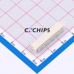 DF13-40DS-1.25DSA(55) Pin Socket Through hole Component (THT),P=1.25mm Connector 1.25mm 1.25mm Through Hole Double Row - Product Image 2
