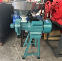 Moulin Électrique Polyvalent en Acier Inoxydable pour Céréales Sèches et Humides : Riz, Farine, Maïs, Lait de Soja, Arachides – Broyeur Domestique Multi-Usages