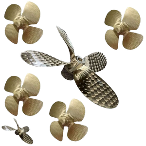 Hélice Marina de Acero Inoxidable y Bronce/Aluminio de 4 Aspas de Alta Calidad para Yates y Embarcaciones Modelo CT <span class=keywords><strong>MAU</strong></span> - Product Image 2