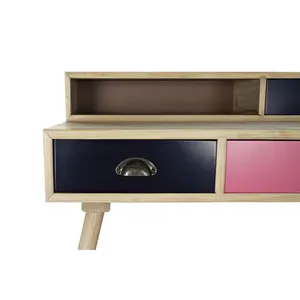 Bureau en bois MDF 120x50x98,5 Naturel - Product Image 5