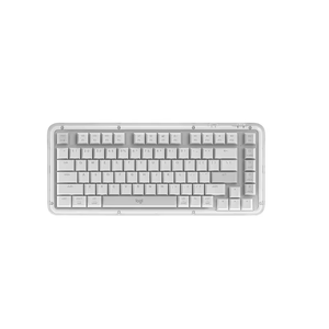 Logitech K75M <b>Wireless</b> Mechanical <b>Keyboard</b>, 75 Keys Gasket Hot-swappable Marble Switch PBT <b>Keyboard</b> for Office Gaming - Product Image 2