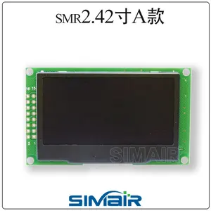 Hot Selling Cheap Custom 128x64 Serial SPI I2C IIC 24pin 2.42 Inch 242 Graphic Oled Display Screen Ssd1309 5V 3.3V