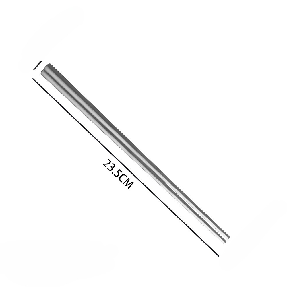 Pure titanium square chopsticks 23.5cm