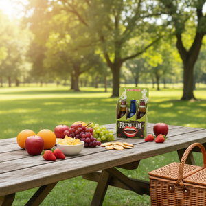 Caja de Embalaje de Papel Reciclable para 6 Cervezas con Asa para Personalización de Marca de Cervecerí<span class=keywords><strong>a</strong></span> - Product Image 2