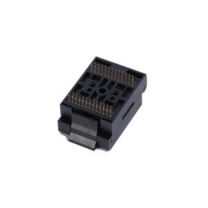 Nhà Máy Trực Tiếp 0.8 Mm Pitch <span class=keywords><strong>IC</strong></span> Chip Ổ Cắm Kiểm Tra Với <span class=keywords><strong>50</strong></span> Pins, Bền SOP Gói Kết Nối Ổ Cắm Cho Linh Kiện Điện Tử - Product Image 2