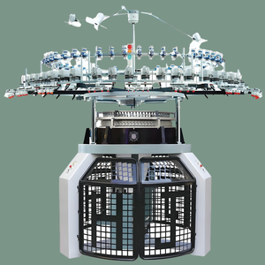 เครื่องถักแบบวงกลมสำหรับอุตสาหกรรมสิ่งทอเสื้อเจอร์ซีย์เดี่ยวฟังก์ชั่นผ้าแจ็คการ์ดมอเตอร์ความเร็วสูงเป็นมิตรกับสิ่งแวดล้อมเรือบังคลาเทศ - Product Image 1