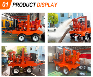 Bomba de Agua Autocebante de 6 Pulgadas Personalizada con Asistencia al Vacío y Arranque Automático para Drenaje en Minería y Construcción - Product Image 3
