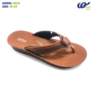 Zapato atractivo y suave de Tailandia 8526, hecho con zapatillas deslizantes de poliuretano, Sandalias cómodas de PU para mujer, alta calidad - Product Image 6