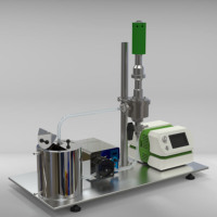 Homogénéisateur liquide ultrasonique de petite taille de bureau 2000W Mélangeur à ultrasons Extraction nano