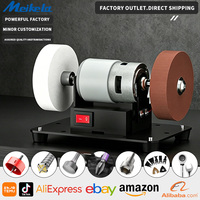 Kit de polissage à double roue, petite machine de polissage de bureau, support automatique micro-électrique pour modification de moteur, fabricant