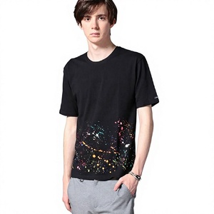 Knitted 100% Cotton <b>Men</b>’s T-<b>Shirt</b> Soft Breathable Casual Short Sleeve Crew Neck Comfortable Everyday Wear - Product Image 6