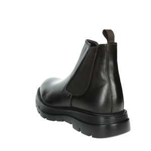 Men's <b>Half</b> Boot BM6020 Brown Leather Martin Boots - Product Image 2
