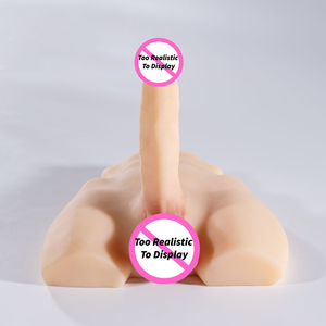 Muñeco Dildo Realista de Medio Cuerpo Masculino de Alta Calidad al por Mayor, Herramientas de Masturbación, Juguetes Sexuales para Mujeres - Product Image 3