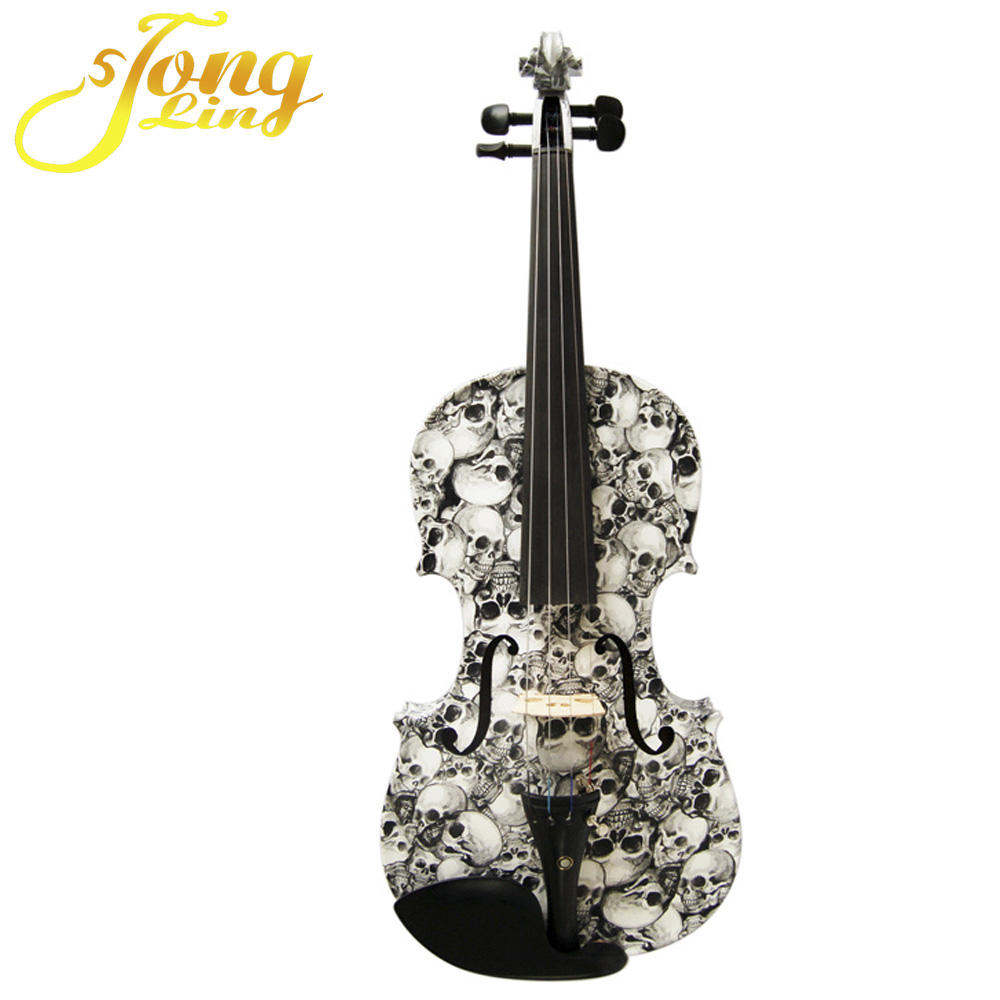 OEM Custom Art Painting Decorative Violin - 4/4, 3/4, 1/4