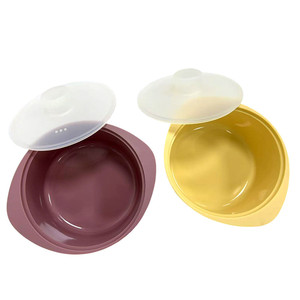 <span class=keywords><strong>Cuiseur</strong></span> <span class=keywords><strong>vapeur</strong></span> en silicone personnalisé avec poignée et couvercle Pot à <span class=keywords><strong>vapeur</strong></span> sans BPA Pot en silicone pour micro-ondes Bol à <span class=keywords><strong>vapeur</strong></span> - Product Image 2