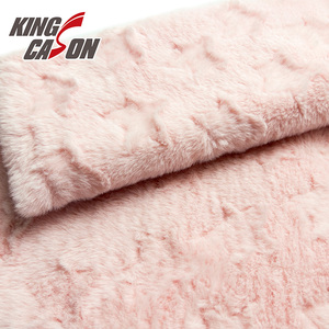 Kingcason alta calidad anti-píldora invierno buen servicio recién llegados sólido estrella cepillo conejo piel sintética para hogar textil-cojín - Product Image 2