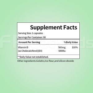 Suplemento de Vitamina D3 <span class=keywords><strong>Natural</strong></span> de Marca Propia, Mejora la Inmunidad y los Huesos, Cápsulas de Vitamina <span class=keywords><strong>D</strong></span> al por Mayor OEM - Product Image 5