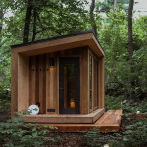 현대 디자인 전체 스펙트럼 오존 적외선 사우나 스파 캡슐 하이드로 마사지 전기 스팀 레드 라이트 요법 아파트 사용 - Product Image 6