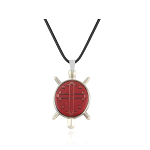 Collar Davitu <span class=keywords><strong>Hunter</strong></span> X <span class=keywords><strong>Hunter</strong></span>, Colgante de Metal con Cruz de <span class=keywords><strong>Gon</strong></span> <span class=keywords><strong>Freecss</strong></span>, Cadena de Cuerda, Collares para Mujeres y Hombres, Regalos con Dijes, Joyería de Anime Japonés - Product Image 2