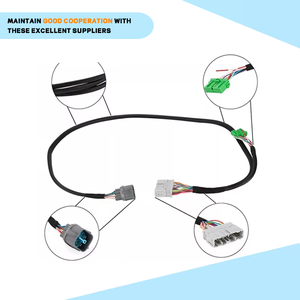 Disesuaikan pria dan wanita Universal truk koneksi otomotif Harness Terminal peralatan listrik kabel perakitan - Product Image 5