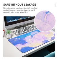 Elektrische Tisch matte Display Temperatur Heizung Mauspad Halten Sie den Winter warm Hand für Büro Computer Schreibtisch Tastatur für Office Home