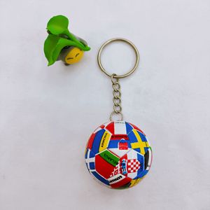 Porte-clés drapeau mondial en gros, breloque de sac équipe nationale de football, cadeau souvenir pour supporter - Product Image 4
