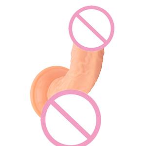 Weicher Realistischer Dildo mit Saugnapf Großer Künstlicher <span class=keywords><strong>Penis</strong></span> für Frauen Sexspielzeug Weiblicher Masturbator Erotikspiele für Erwachsene - Product Image 4