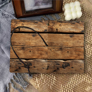 A6 handmade máy tính xách tay đẹp Bìa hoàn hảo cho khuôn viên trường thơ đập tuyệt vời cho bài thơ dự thảo và hiệu suất ghi chú với weathe - Product Image 6