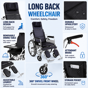 Fauteuil <span class=keywords><strong>monte</strong></span>-<span class=keywords><strong>escalier</strong></span> manuel pliable en titane pour personnes handicapées, avec accoudoirs mobiles, pour charges lourdes - Product Image 3