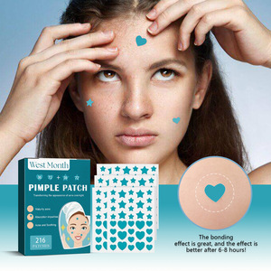 Poudre correctrice hydrocolloïde invisible, respirante et imperméable pour la réparation de l'acné, 100% coton naturel pur - Product Image 5