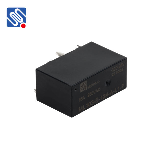 Meishuo ML103 24V 20A Single Coil Latching Relay Miniature High Power Contact Sealed Protection Smart Home 0 Power Consumption