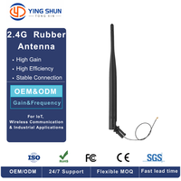 Antenne WiFi 2.4G LTE à connecteur fileté, omnidirectionnelle à gain élevé, type « Rubber Duck », pour routeur sans fil, modem, passerelle, personnalisable OEM