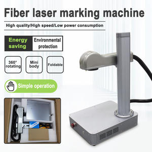 Máquina de marcado láser de fibra <span class=keywords><strong>Adobe</strong></span> después de efectos máquina de grabado láser metal 20W/30W/50W Venta caliente multifunción - Product Image 5