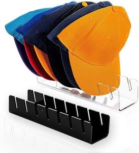 Support <span class=keywords><strong>de</strong></span> rangement pour casquette acrylique avec fentes casquette <span class=keywords><strong>de</strong></span> baseball présentoir casquette conteneur <span class=keywords><strong>de</strong></span> stockage <span class=keywords><strong>organisation</strong></span> <span class=keywords><strong>de</strong></span> stockage domestique pour chambre à coucher - Product Image 1