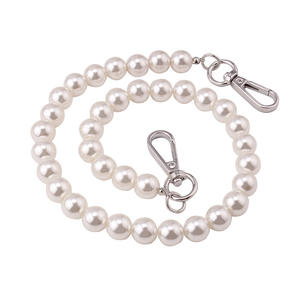 Cadena para Bolso de Mano con Perlas de Imitación de 12 mm, Accesorio de Correa para el Hombro para Mujer - Product Image 4