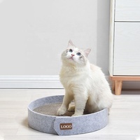 2022 grand 40cm rond chat planche à gratter année meilleur animal de compagnie chat jouet arbre et grattoir