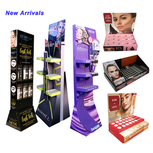 Idées personnalisées de maquillage, présentoir de marque, étagère en carton, vente au détail, rouge à lèvres, comptoir cosmétique, présentoir de cils - Product Image 6