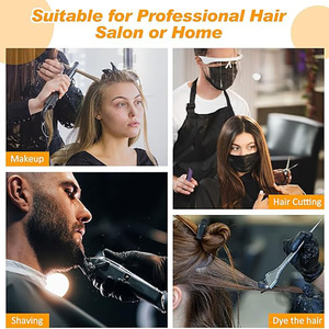 Capa de Peluquería Personalizada con Logotipo, Delantal de Estilista, Impermeable, de Poliéster, con Orificios para las Manos y <span class=keywords><strong>el</strong></span> Codo - Product Image 5