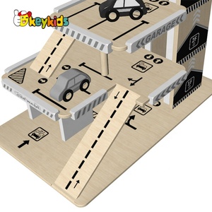 Jouet en bois pour enfants, <span class=keywords><strong>garage</strong></span> de parking, jeu <span class=keywords><strong>interactif</strong></span>, nouveau design,, - Product Image 6