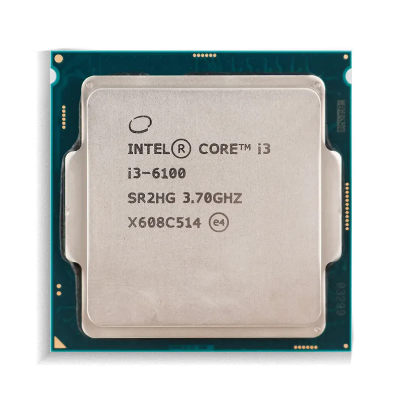 Procesador Intel Core i3-6100 de 6. ª generación, nuevo diseño, caché 3M, 3,70 GHz, 51W, Dual Core