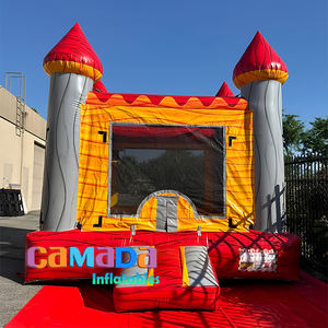 Château gonflable pour enfants, trampoline en forme de palmier, maison de rebond commerciale, imperméable, matériau écologique, capacité de 600 kg pour - Product Image 3